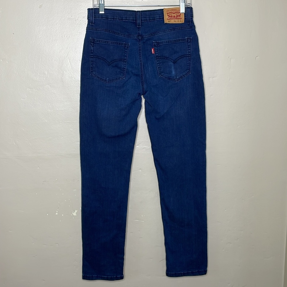 LEVI’S 502 Jeans Red Tab Regular Taper 5 Pocket Style Adjustable Waistband 16